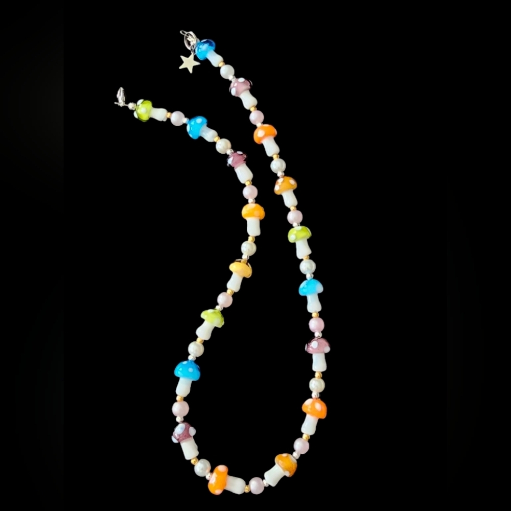 Bohemian Trinkets Perfectly Mushy Necklace
